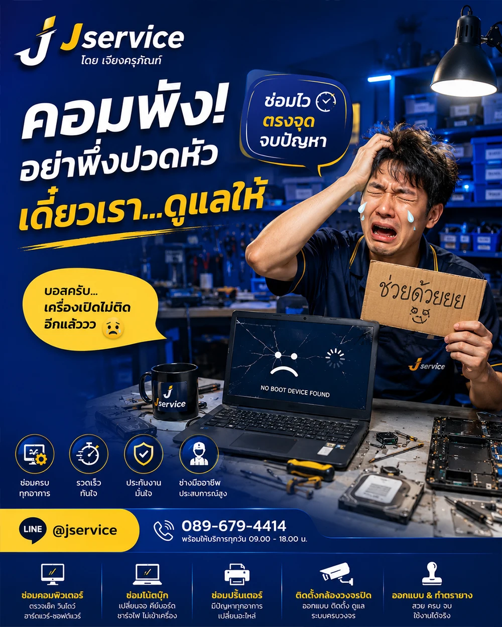 หน้าร้าน jservice